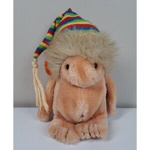 Gund 1981 Noah The Gnome Plush Toy Belly Stocking Cap Stuffed Animal Vintage